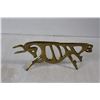 Image 5 : Brass Shell-Form Dish, Brass Deer, Brass Goose, Brass Cave Painting Deer