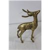 Image 4 : (4) Brass Deer Decorations