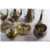 Image 2 : Assorted Brass Metal Decorations, Ash Tray and (2) Pitchers