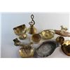 Image 5 : Ash Tray, Bell and Assorted Brass Metal Decorations