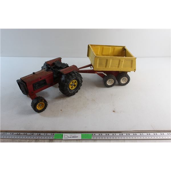 Tonka Vintage Tractor and Trailer Toys