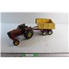 Image 1 : Tonka Vintage Tractor and Trailer Toys