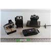 Image 1 : (4) Assorted Vintage Cameras - Polaroid, Sunbeam and Ventura Billy