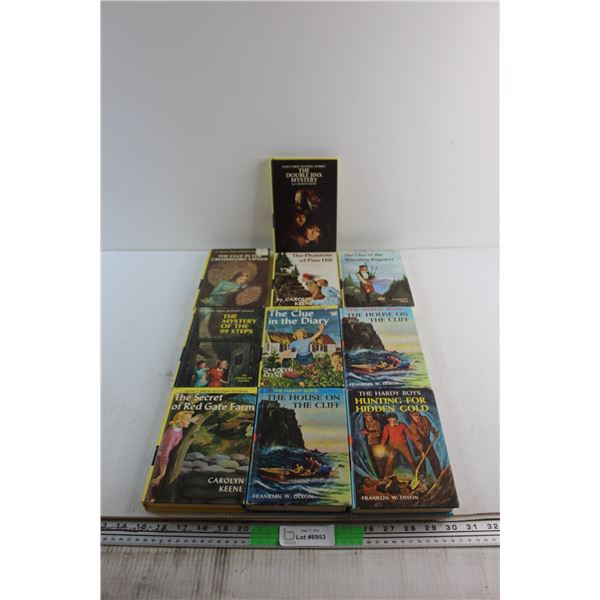(10) Assorted Books - Nancy Drew and Franklin W. Dixon