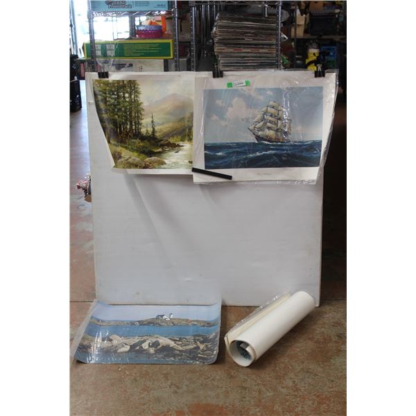(5) Assorted Nature and Maritimes Posters 21'' x 29'' - Not All Are Pictured