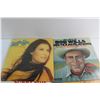 Image 2 : (4) Assorted Vinyl Records - Loretta Lynn, Bob Wills and Johnny Cash