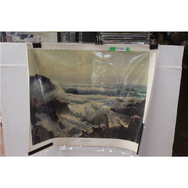 On The Main Coast Poster 35'' x 27''