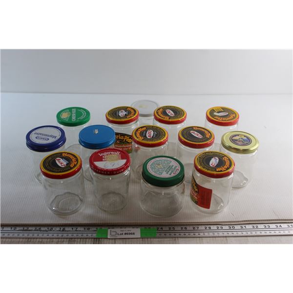 (14) Assorted Canning Jars