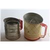 Image 2 : (3) Vintage Flour Sifters