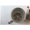 Image 4 : (3) Vintage Flour Sifters