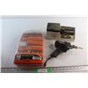 Image 1 : Western Rugged 150pc Rotary Tool Set, PitneyBowes Weight Scale and Soldering Gun