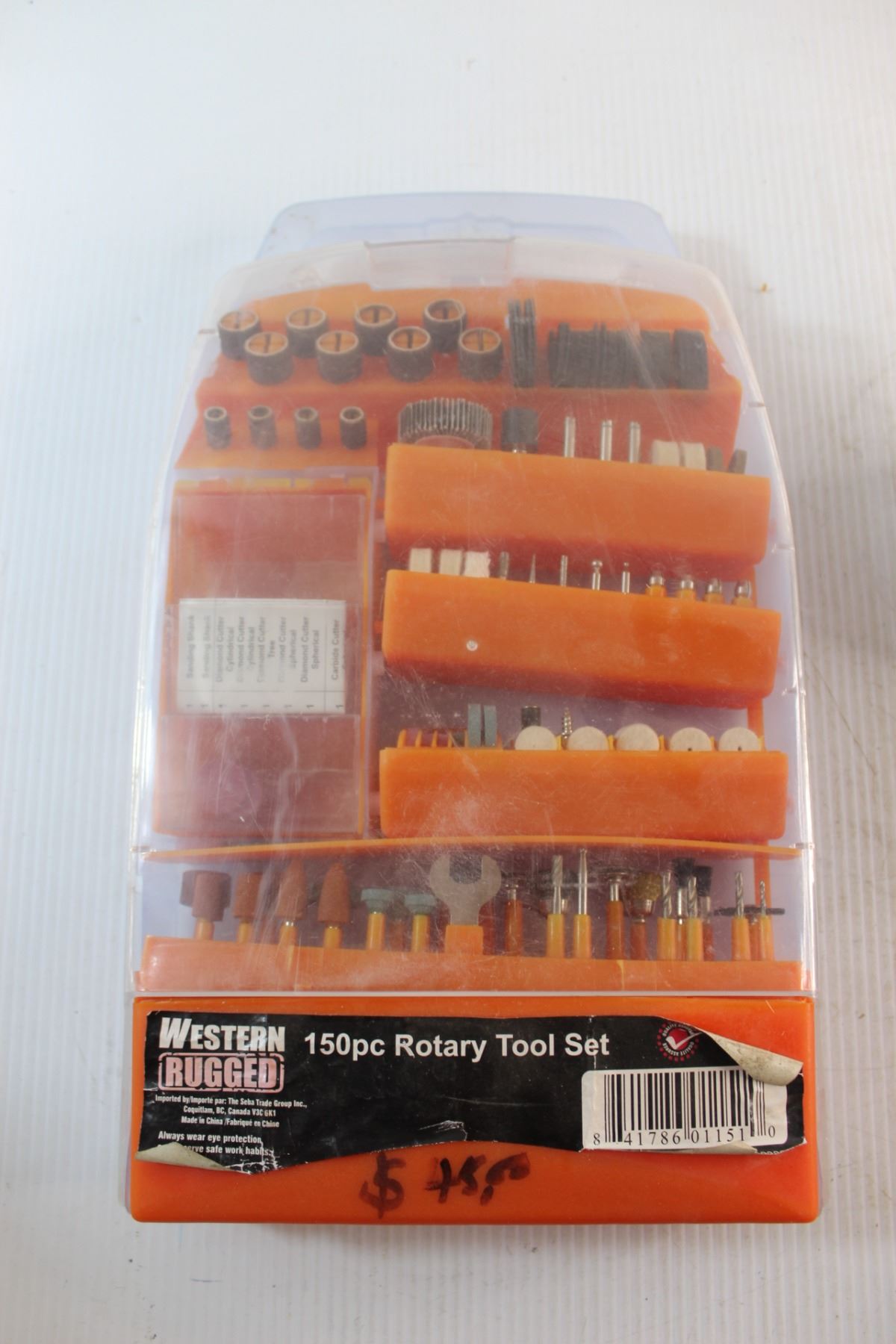 Western Rugged Tools Western Rugged 150pc Rotary Tool Set, PitneyBowes Weight Scale and ...