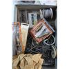 Image 9 : (2) Galvanized Trays, (2) Sony AC Outlet 120V, Hammer Head and Assorted Hardware