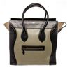 Image 1 : Celine Black Multicolor Suede Leather Micro Luggage Handbag