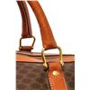 Image 6 : Celine Brown Macadam Pattern Logo Embossed Big Boston Bag