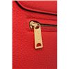 Image 7 : Celine Red Leather Medium Trapeze Shoulder Bag