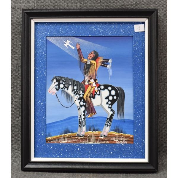 KIOWA PAINTING (DAU-LAW-TAINE)