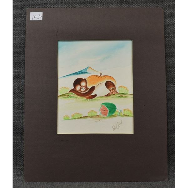 TESUQUE PAINTING (PAUL VIGIL)