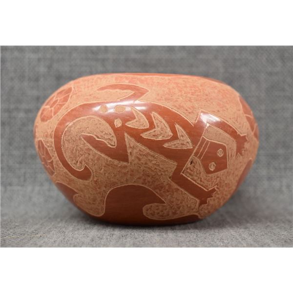 SANTA CLARA POTTERY BOWL (DAN TAFOYA)