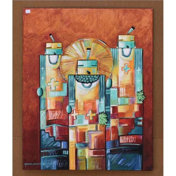 HOPI PAINTING (RICHARD GORMAN)