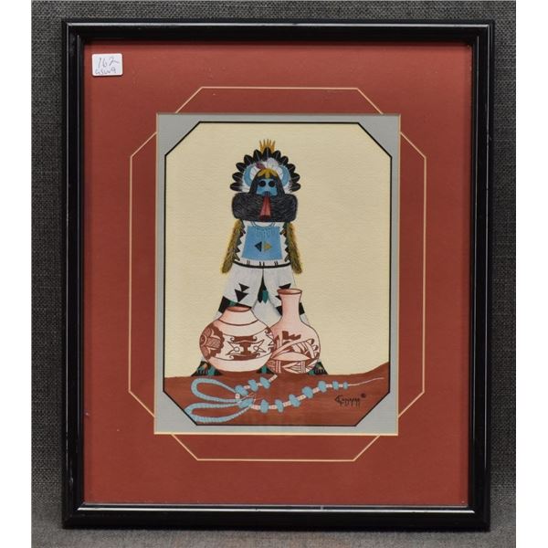 PUEBLO PAINTING (LONASEE)