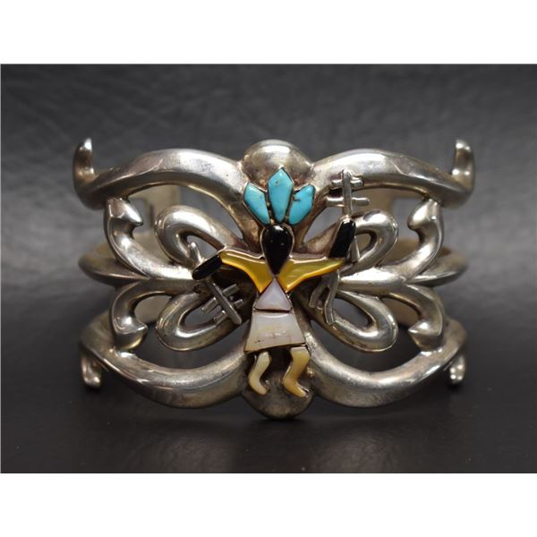NAVAJO SAND CAST BRACELET