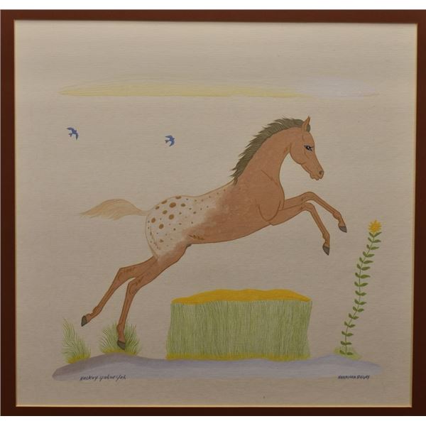 NAVAJO PAINTING (HARRISON BEGAY)