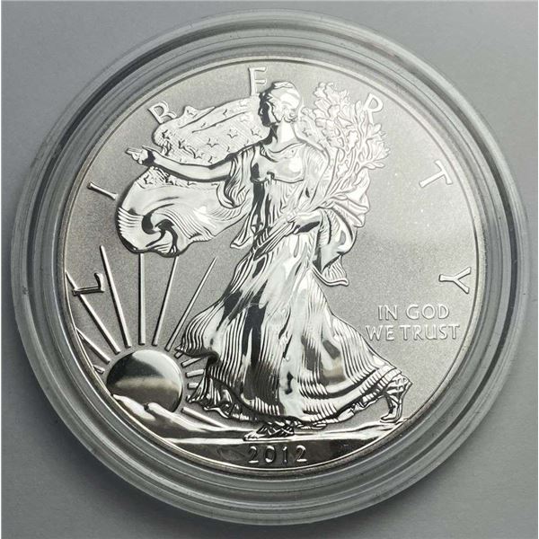 2012-S American Silver Eagle