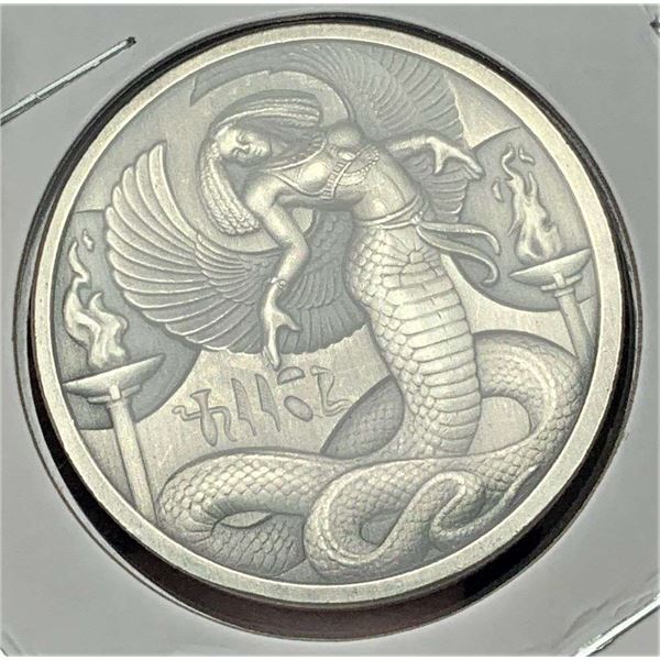 Egyptian God Series Wadjet 2 ozt .999 Silver