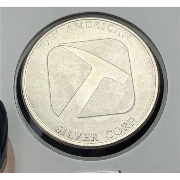Pan American Silver Corp 1 ozt .999 Silver