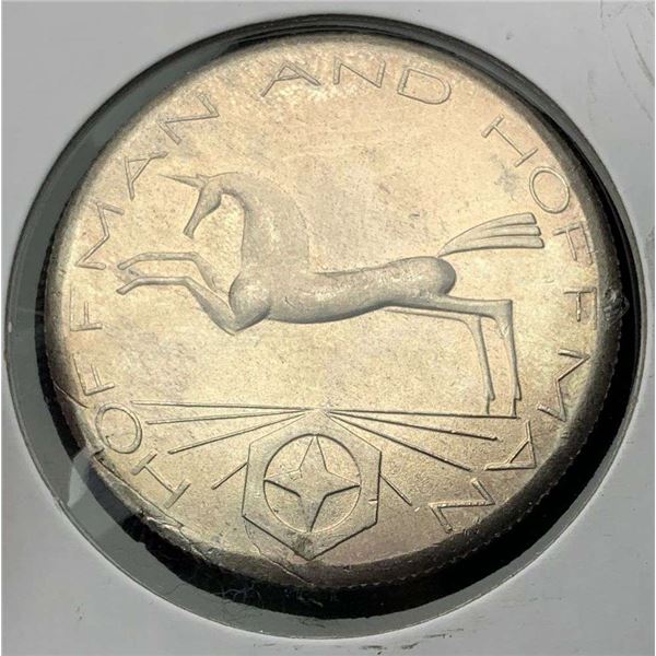 1981 Hoffman And Hoffman 1 ozt .999 Silver