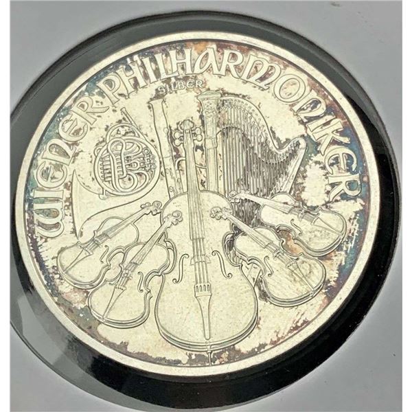 2019 Austrian Philharmonic 1 ozt Silver
