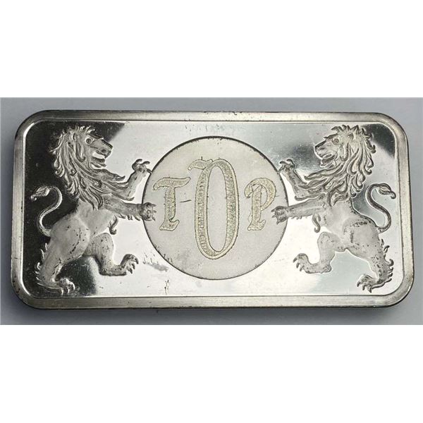Franklin Mint 5,000 Grains Sterling Silver Bar