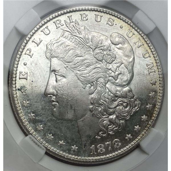 1878-S Morgan Silver Dollar MS65 DMPL