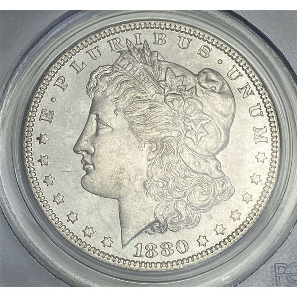 1880-O Morgan Silver Dollar PCGS MS63