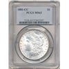 Image 3 : 1881-CC Morgan Silver Dollar PCGS MS63