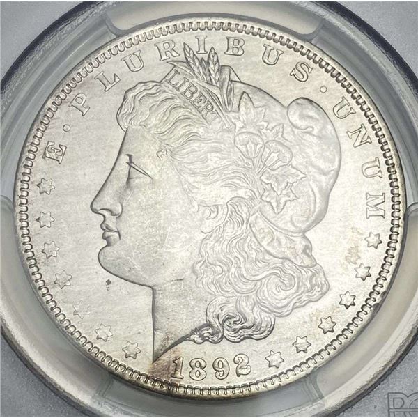 1892-O Morgan Silver Dollar PCGS MS63