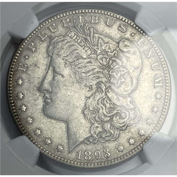 1893-O Morgan Silver Dollar NGC XF45