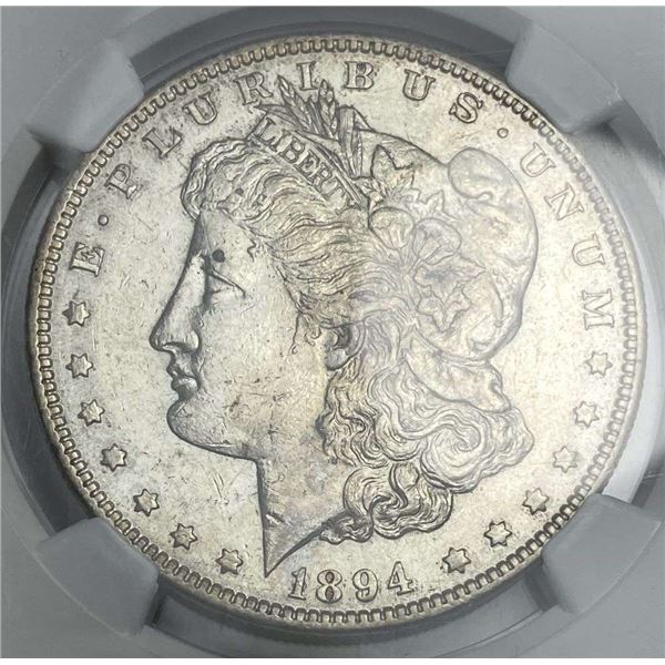 1894-S Morgan Silver Dollar NGC AU55