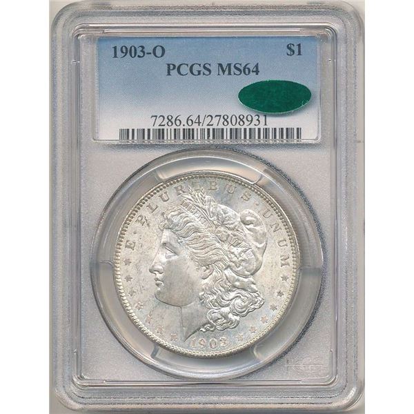 1903-O Morgan Silver Dollar PCGS MS64 CAC