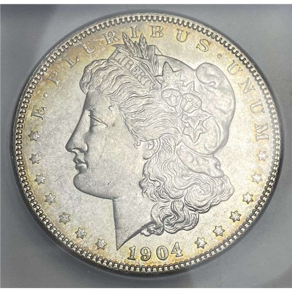 1904 Morgan Silver Dollar ICG MS64