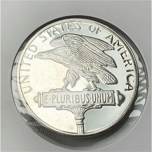 U.S.A. World Trade Unit 1 ozt .999 Silver
