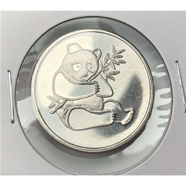 The International Trade Unit Panda Proof 1/2 ozt .999 Silver
