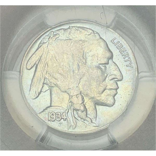 1934 Buffalo Nickel PCGS MS64