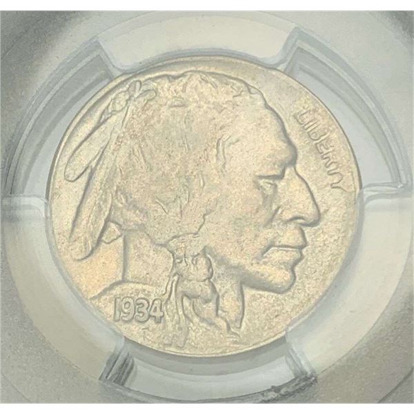 1934-D Buffalo Nickel PCGS MS63