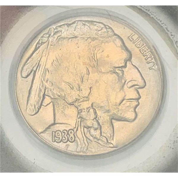 1938-D Buffalo Nickel PCGS MS66