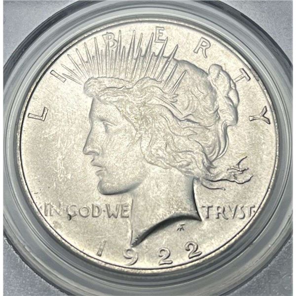 1922-D Peace Silver Dollar PCGS MS65