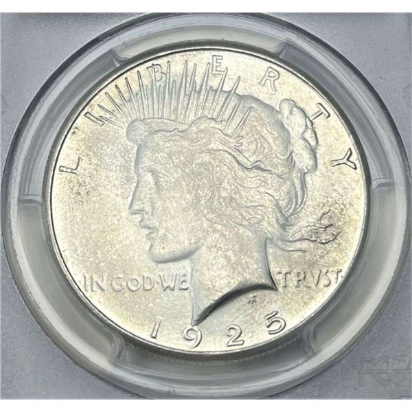 1925-S Peace Silver Dollar PCGS MS64