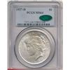 Image 1 : 1927-D Peace Silver Dollar PCGS MS64 CAC