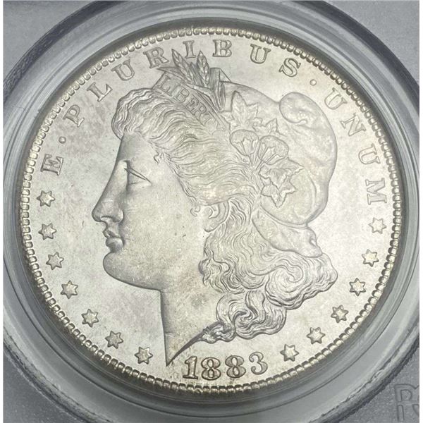 1883-CC Morgan Silver Dollar PCGS MS64